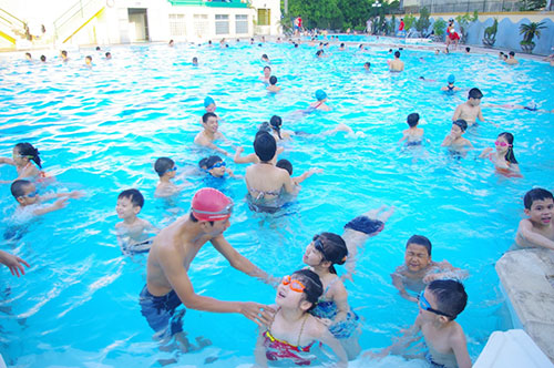 Bể bơi có  thể gây nguy hiểm cho sức khoẻ